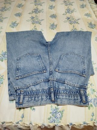 Pantalón vaquero recto Pull & Bear mujer