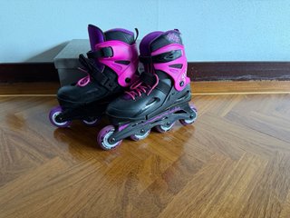 Patines Rollerblade Ajustables + Mochila+ protecci