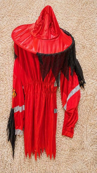 Disfraz Bombera Halloween Talla Única