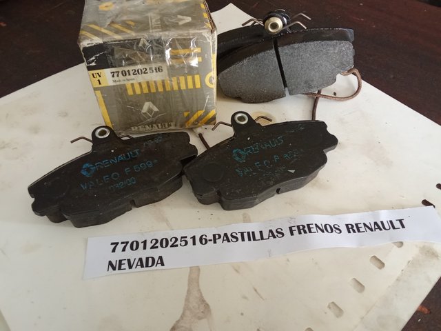 Pastillas Freno Renault 7701202516