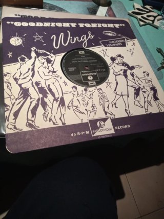 Vinilo Maxi 12" Wings Good Night Tonight