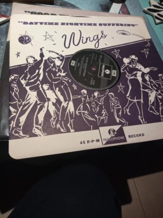 Vinilo Maxi 12" Wings Good Night Tonight