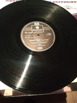 Vinilo Maxi 12" Wings Good Night Tonight