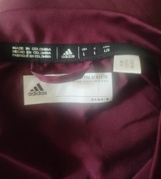 Jersey Adidas Media Cremallera Morado