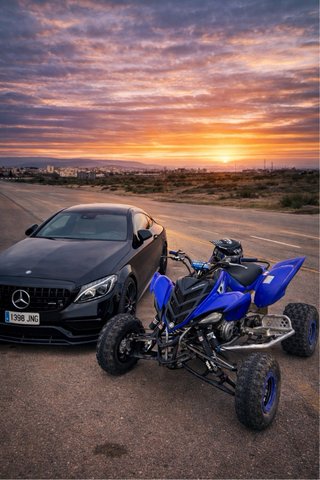 Yamaha Raptor 700 Azul