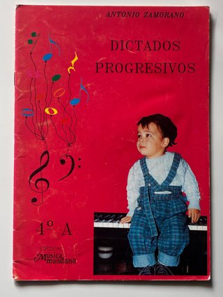 3 Libros de Música: Solfeo, Dictados, Armonía