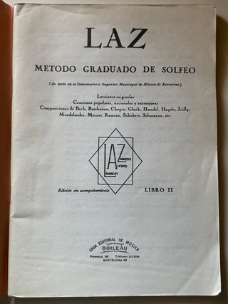 3 Libros de Música: Solfeo, Dictados, Armonía