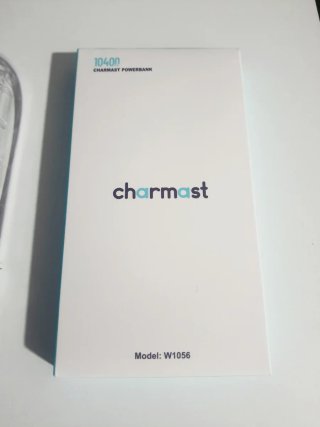 NUEVO Powerbank Charmast 10400mAh con funda