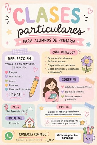 Clases particulares San Fernando (Cádiz).