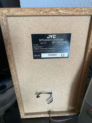 Microcadena JVC UX-V20R CD