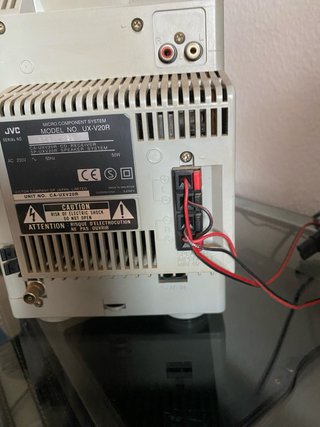 Microcadena JVC UX-V20R CD
