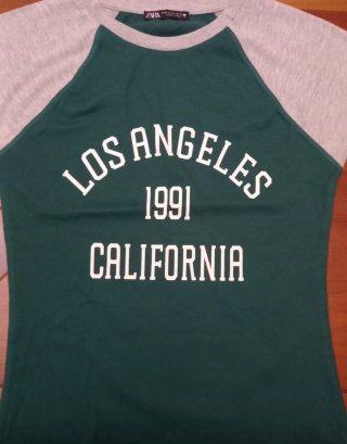 Camiseta Zara Los Angeles 1991