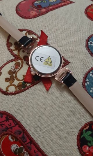 Reloj Mujer Quartz Esfera Redonda Dorado rosa