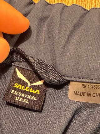 Pantaloni Trekking Salewa Blu