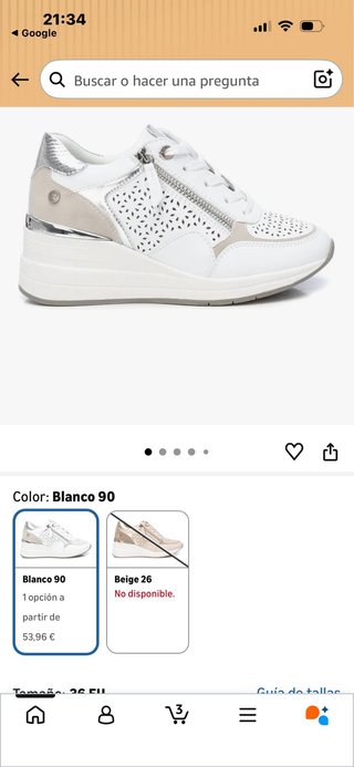 Zapatillas Xti Blanco 41