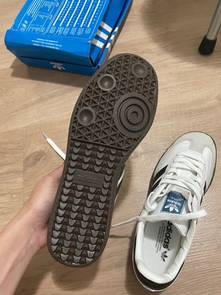 Adidas Samba Zapatillas Blancas y Negras