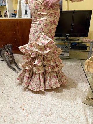 Vendo precioso vestido de flamenca, usado solo una
