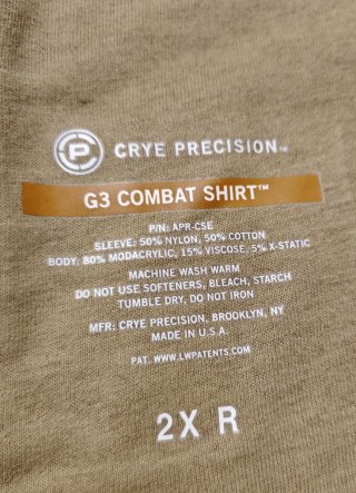 CRYE PRECISION G3 COMBAT SHIRT