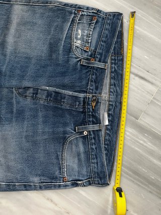 Levi's 501 Jorts Talla 46 (W36) Denim Azul