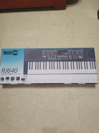 Teclado RockJam RJ640 con accesorios