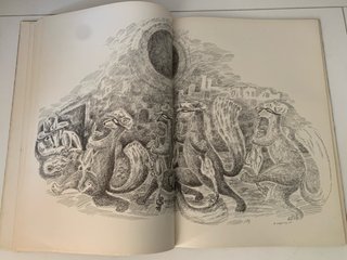 Libro Pinocchio illustrato Longoni vintage