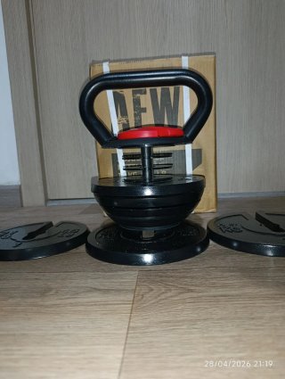 Kettlebell regolabile 18Kg AllFreeWeight 5/18Kg