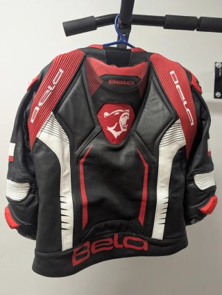 Chaqueta de moto cuero Bela X-RACE