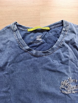 Camiseta Denim Azul Talla XL
