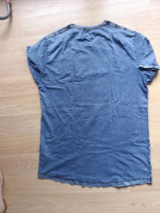 Camiseta Denim Azul Talla XL