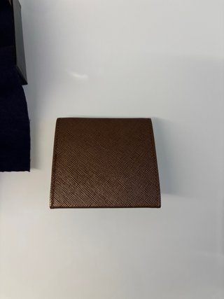 Portamonete Unisex Nuovo Marrone