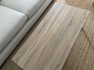 Mesa de centro madera y metal
