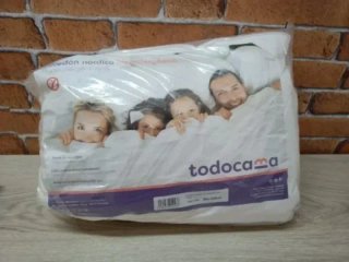 Todocama - Edredón nórdico de Fibra 80x160 cm