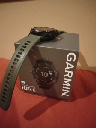 Garmin Fenix 6 Pro negro/Verde