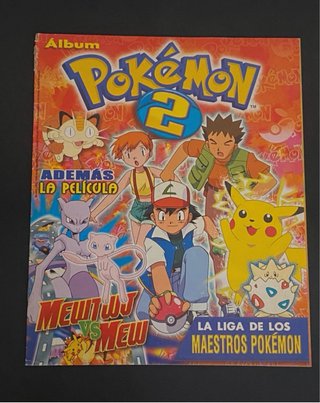 Navarrete Pokémon 2 album + set pikachu charizard