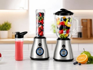 Licuadora Multifuncional 800W Vaso Vidrio