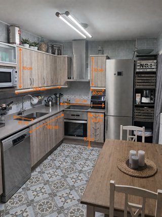 Cocina completa (muebles + electrodomésticos)