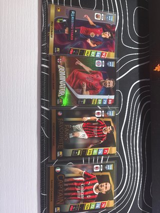 Lote 4 Cromos Fifa 365 10 Años