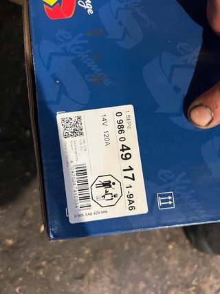 Alternador Bosch 0 986 049 171 Ford Focus
