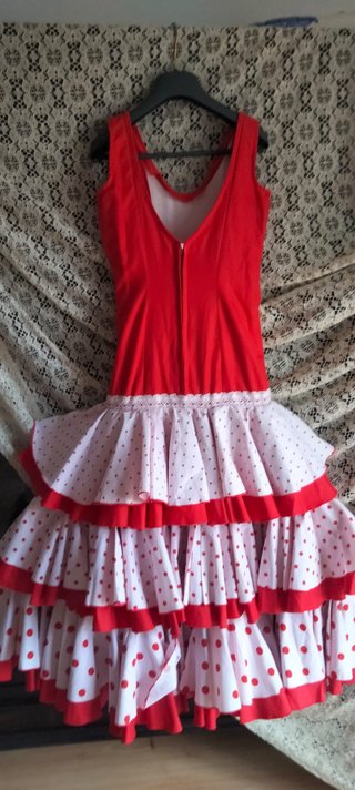 Traje Flamenca Ñezngo Niña T-32/ 12-14 años