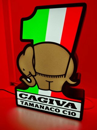 Cartel LED Cagiva Tamanaco C10