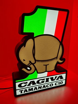 Cartel LED Cagiva Tamanaco C10