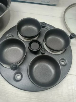 KitchenCraft Escalfador de huevos, Sartén