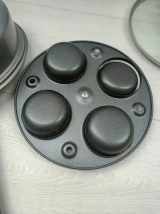 KitchenCraft Escalfador de huevos, Sartén