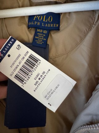 Chaqueta Polo Ralph Lauren Beige Talla M niño/niña
