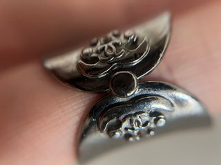Anello Chanel RARO 05P Finitura Gunmetal