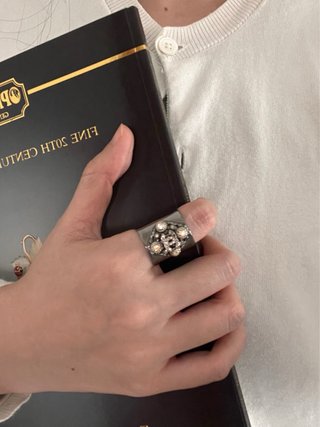 Anello Chanel RARO 05P Finitura Gunmetal