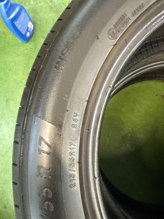 Pareja Neumáticos Michelin 215/55 R17 94V