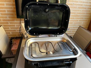 Barbacoa Eléctrica Weber Lumin Negra
