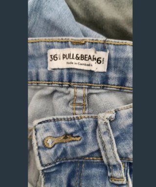 2 Pantalones Mujer (Negro y Azul)