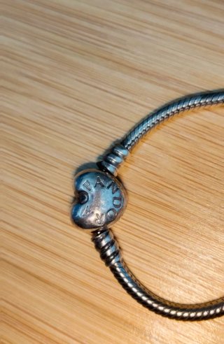 Pulsera Pandora Corazón y Plumas